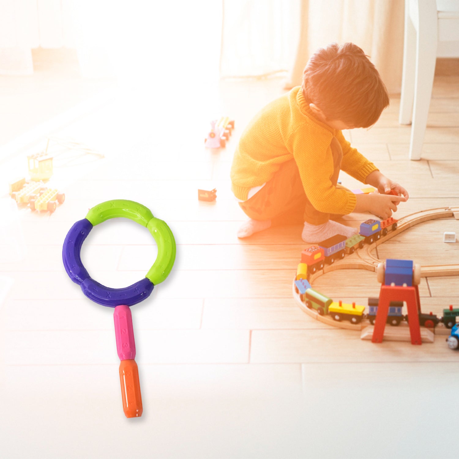 Magnetic Sticks Building Blocks Learning Toy for Kids (32 Pc) Magnetic Sticks Building Blocks Learning Toy for Kids (32 Pc)